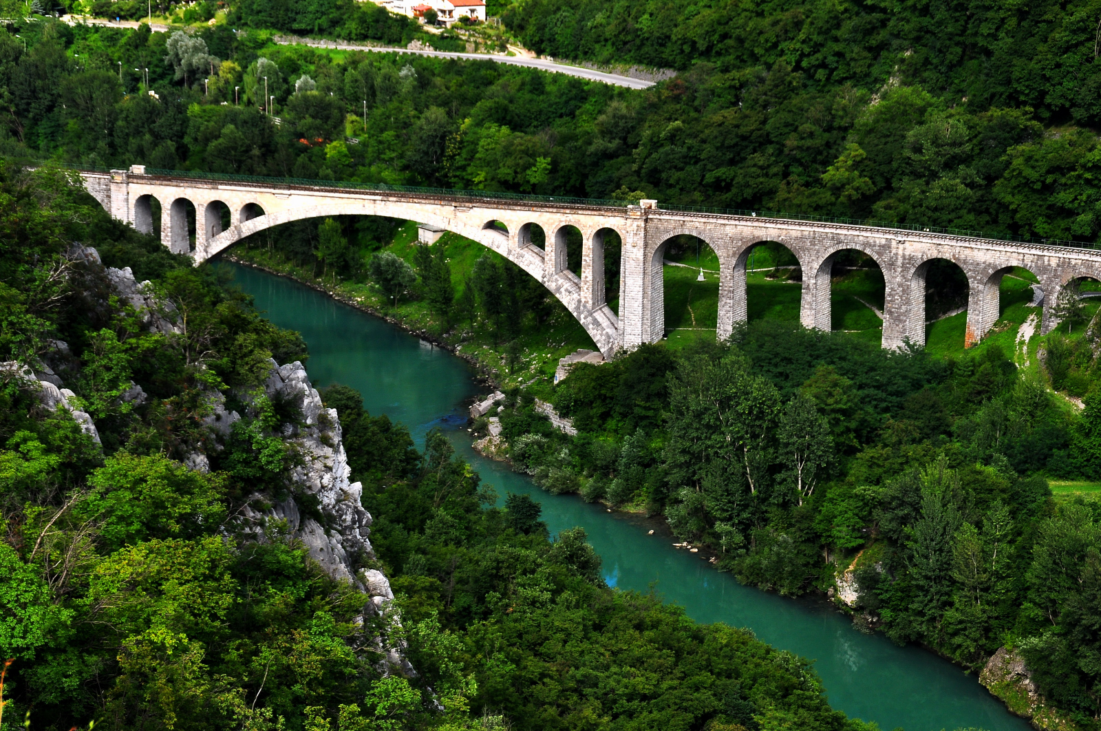 Immagine per Una mostra ad Aiello per omaggiare Faust Vrančič, da lui nacque il ponte di Salcano