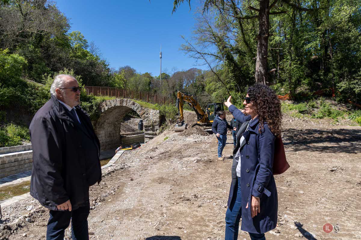 Gallerie, ponti e fontane: apertura del parco della Valletta in autunno