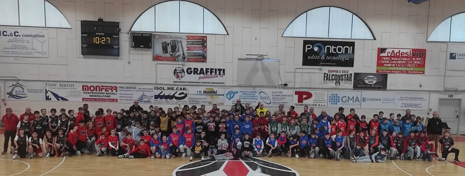 Immagine per Monfalcone, 250 giovani inseguono il sogno Nba