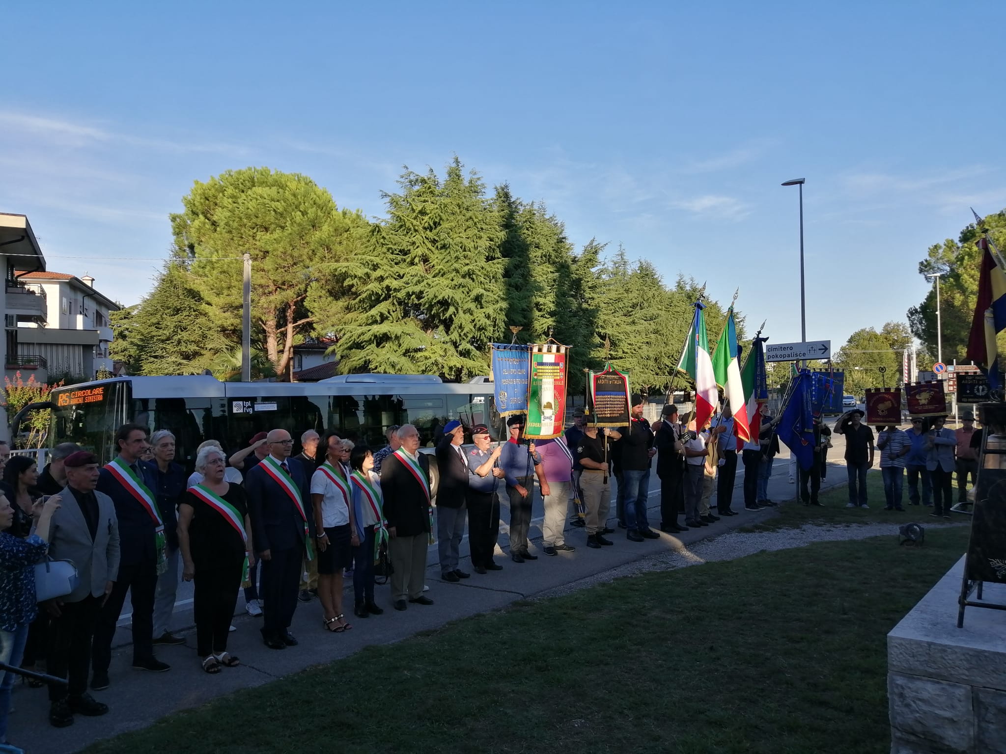 Immagine per Impresa di Fiume al monumento tra Ronchi e Monfalcone, critiche di Anpi