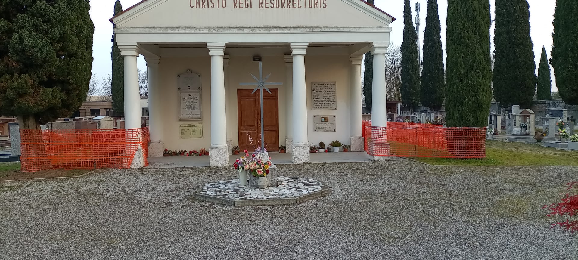 Begliano, ripresi i lavori per l'accessibilità del cimitero: sarà pronto ad aprile