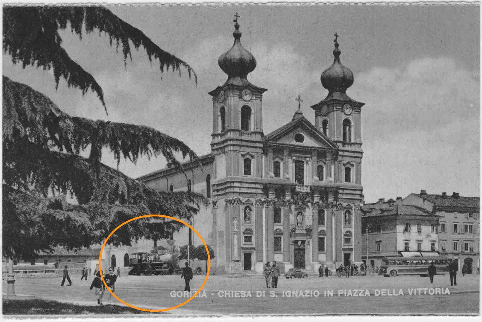 Immagine per A Gorizia la locomotiva del treno entrava in chiesa, grande riscoperta