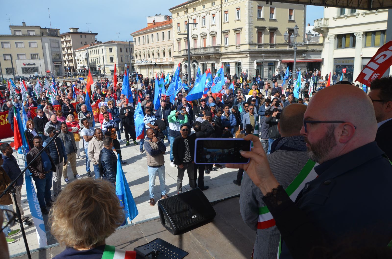 Immagine per Monfalcone, Primo maggio «nella città coi redditi più bassi»: limitazioni al traffico