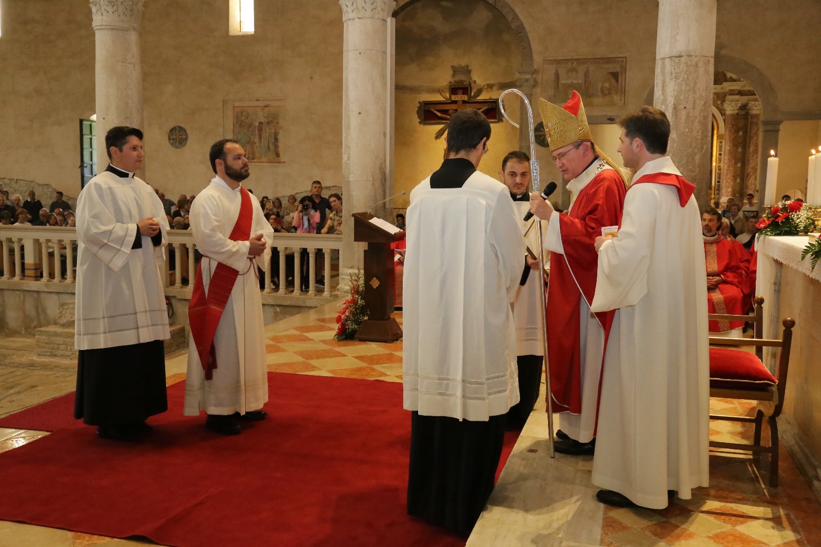 Chiesa in festa per Matteo e Lionello, sacerdote e diacono in Basilica ad Aquileia