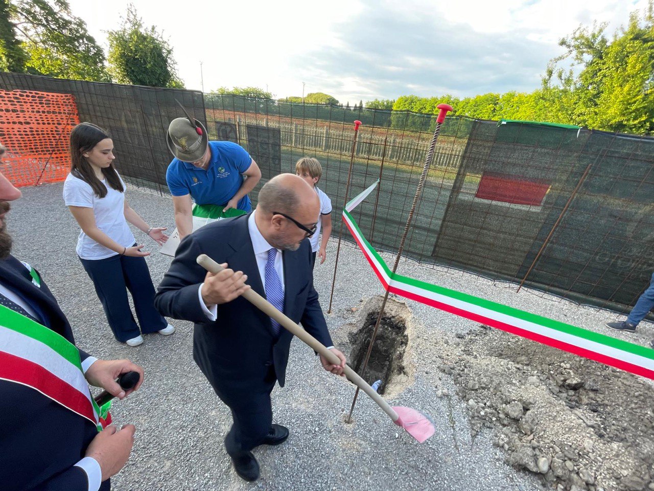 Immagine per Il museo del Milite Ignoto, il ministro Sangiuliano apre il cantiere ad Aquileia