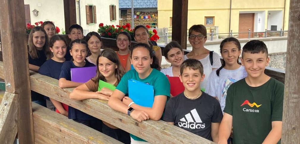 Immagine per Bambini e ragazzi sloveni cantano assieme per il pellegrinaggio a Barbana