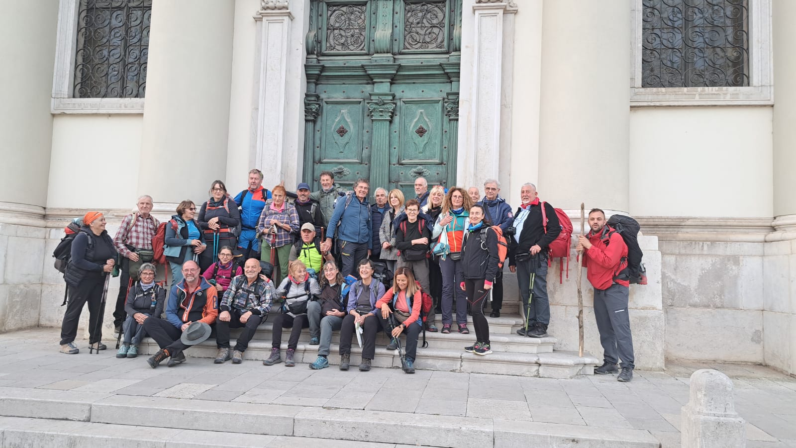 40 pellegrini sulle orme di San Martino tra Gorizia e Nova Gorica, l'esperimento nelle città