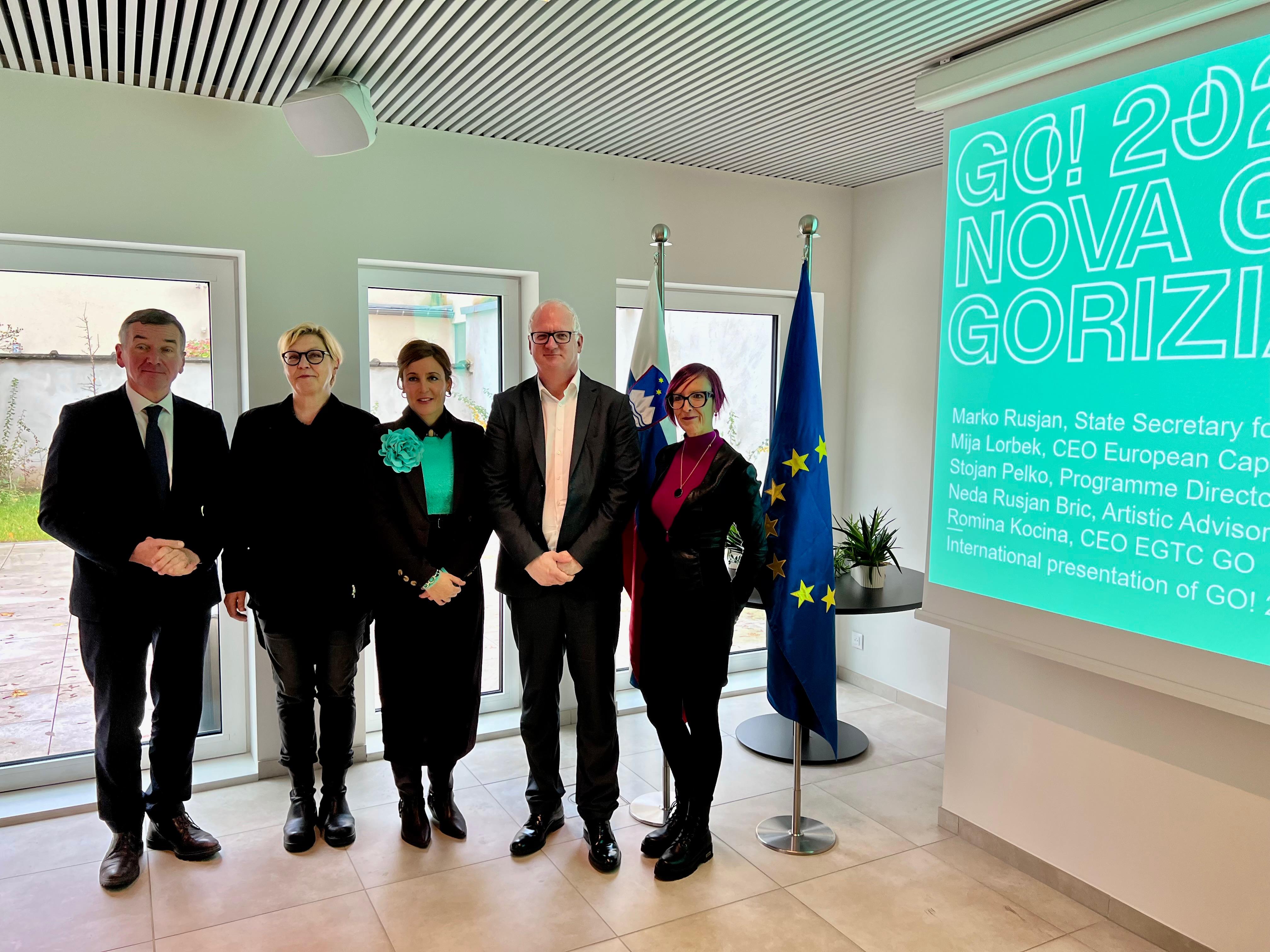 Immagine per A Bruxelles la presentazione a livello comunitario di Go! 2025, «cooperazione esemplare»