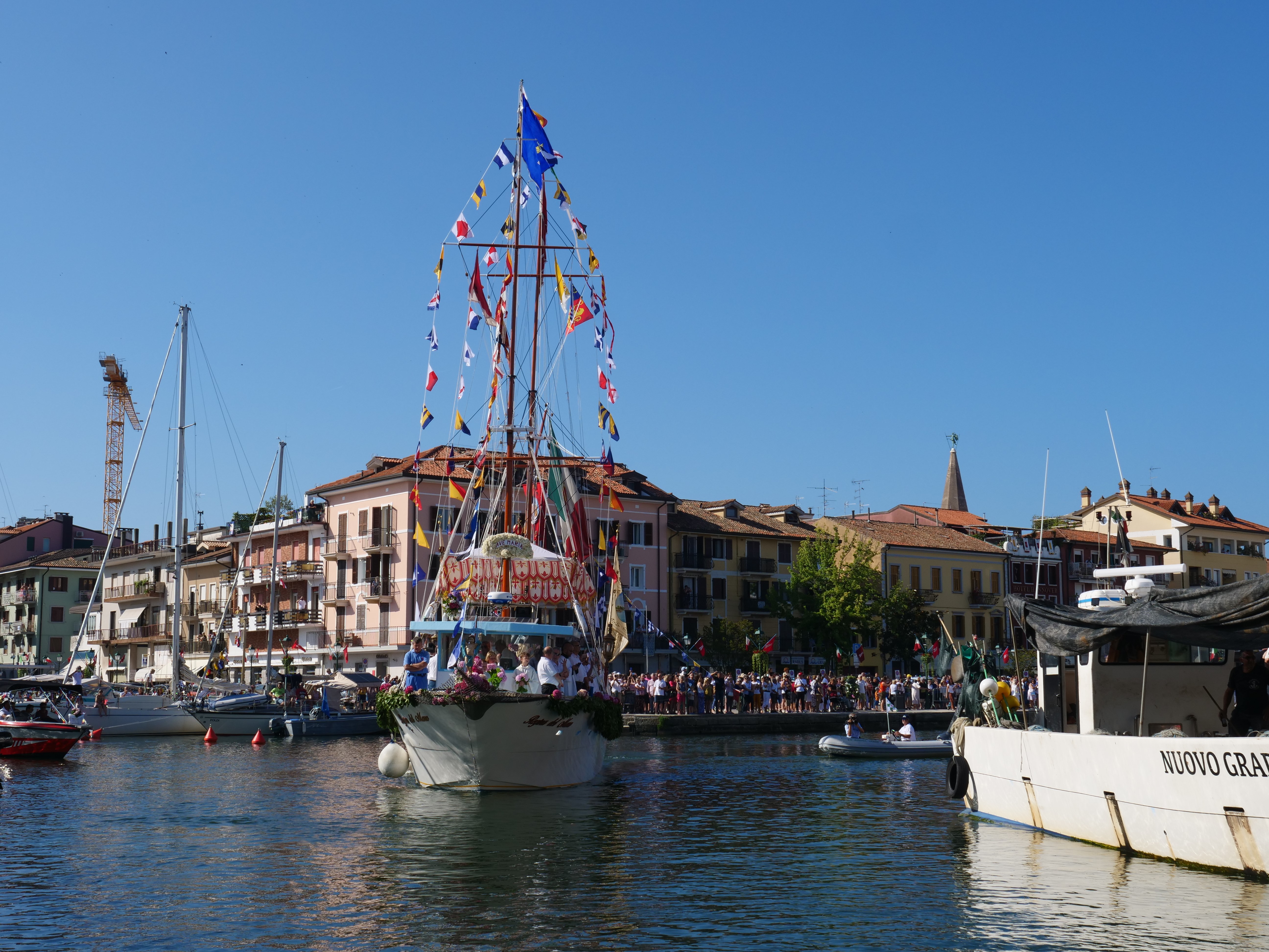 Immagine per Grado pronta alla festa del Perdòn, domenica il voto sciolto a Barbana