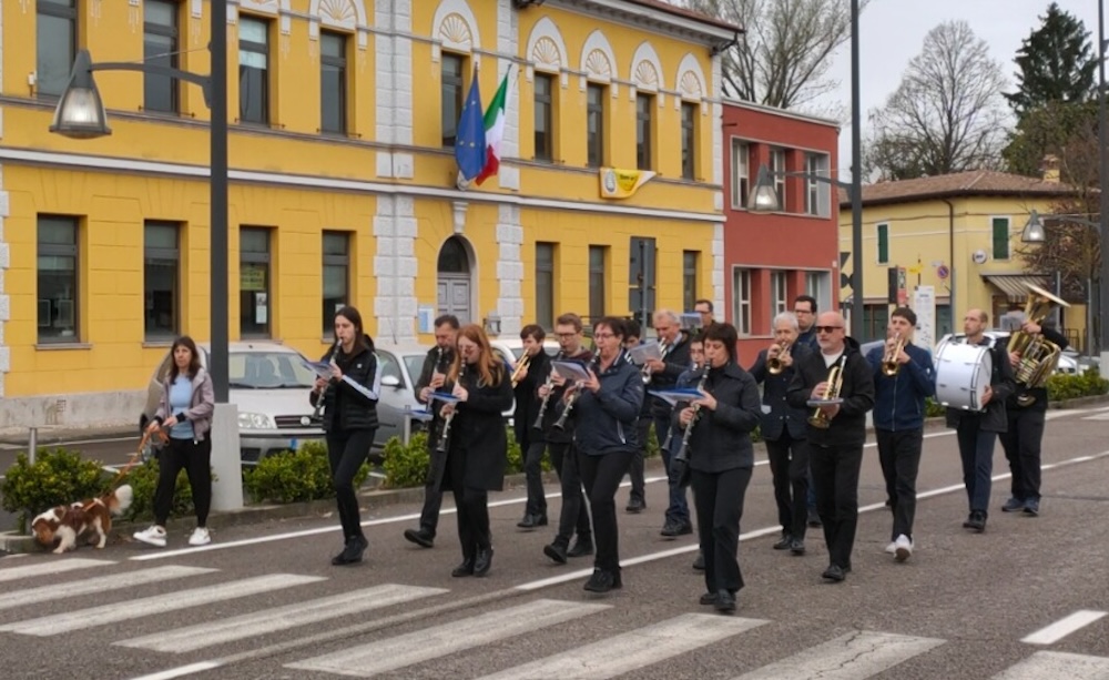 Sveglia con trombe e tamburi a Pasqua, tradizione in musica rinnovata a Turriaco