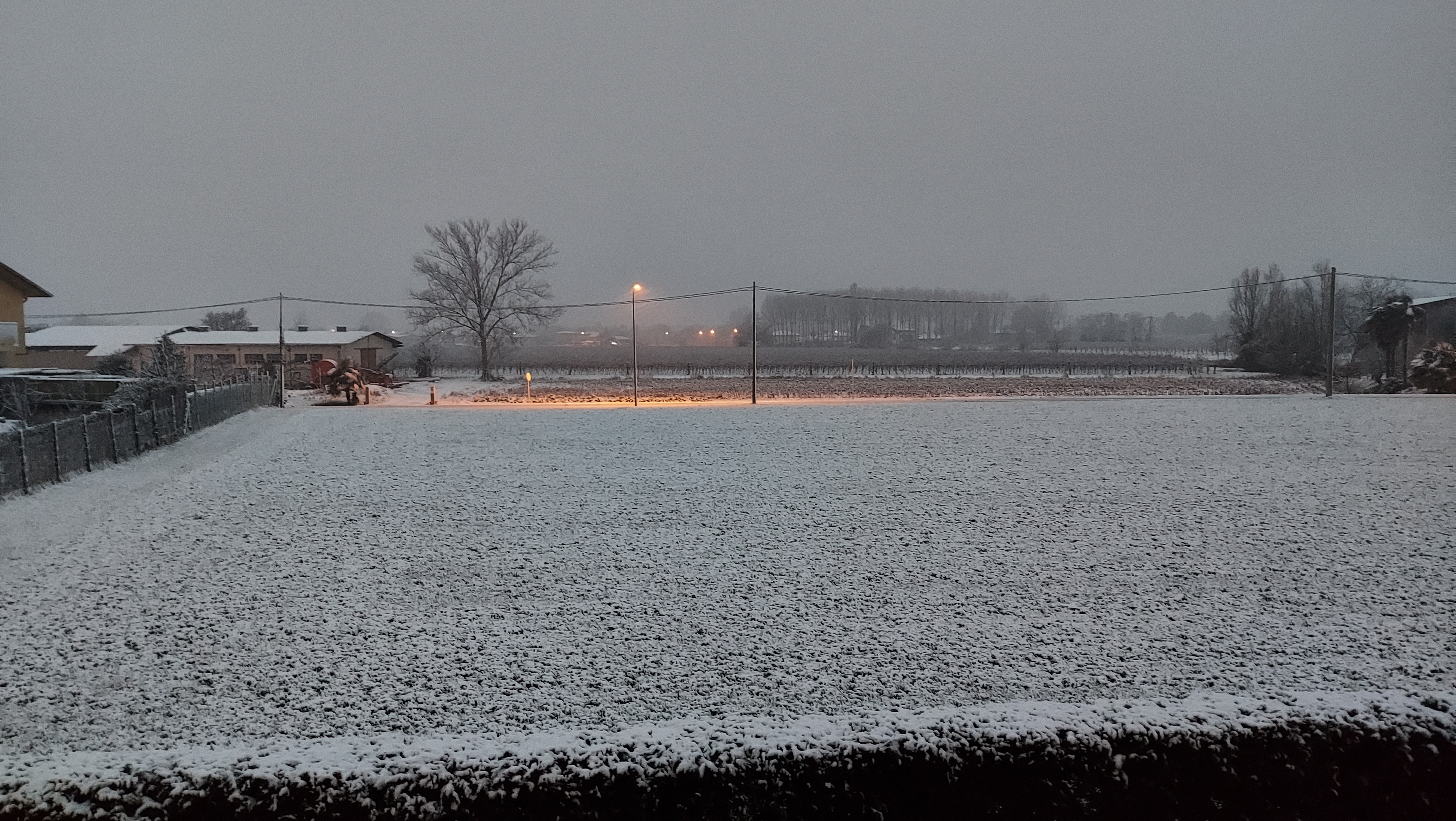 Dopo la neve continua il tempo perturbato sul Goriziano, attese altre piogge durante la settimana