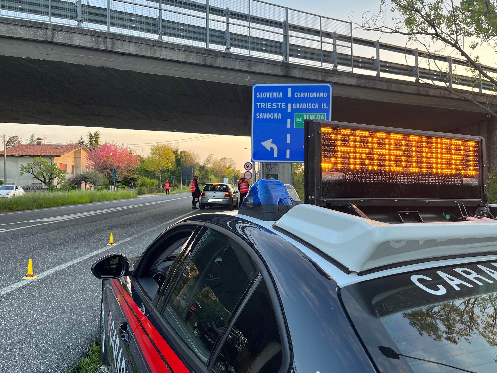 Immagine per Controlli di notte sulle strade di Gorizia, due oltre il limite di alcol