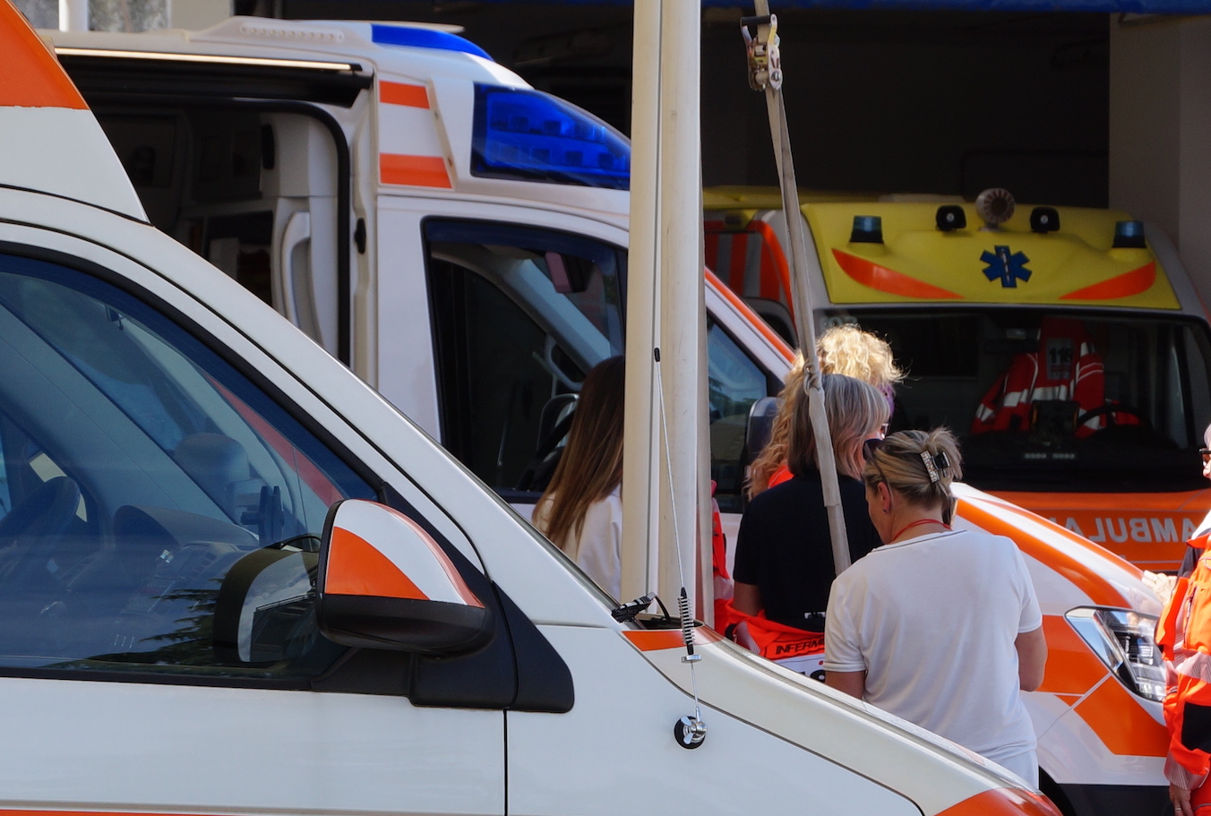 Immagine per Cade dalla moto a Pieris, sessantenne ricoverato all'ospedale San Polo