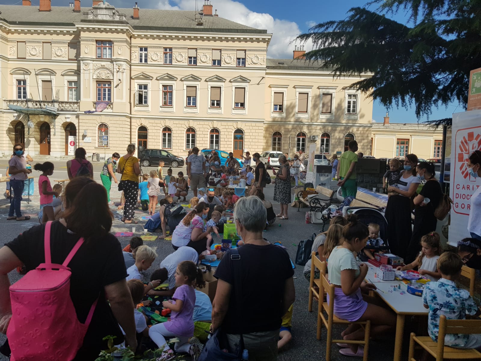 Laboratorio senza confini in Transalpina, giochi e attività con i bambini