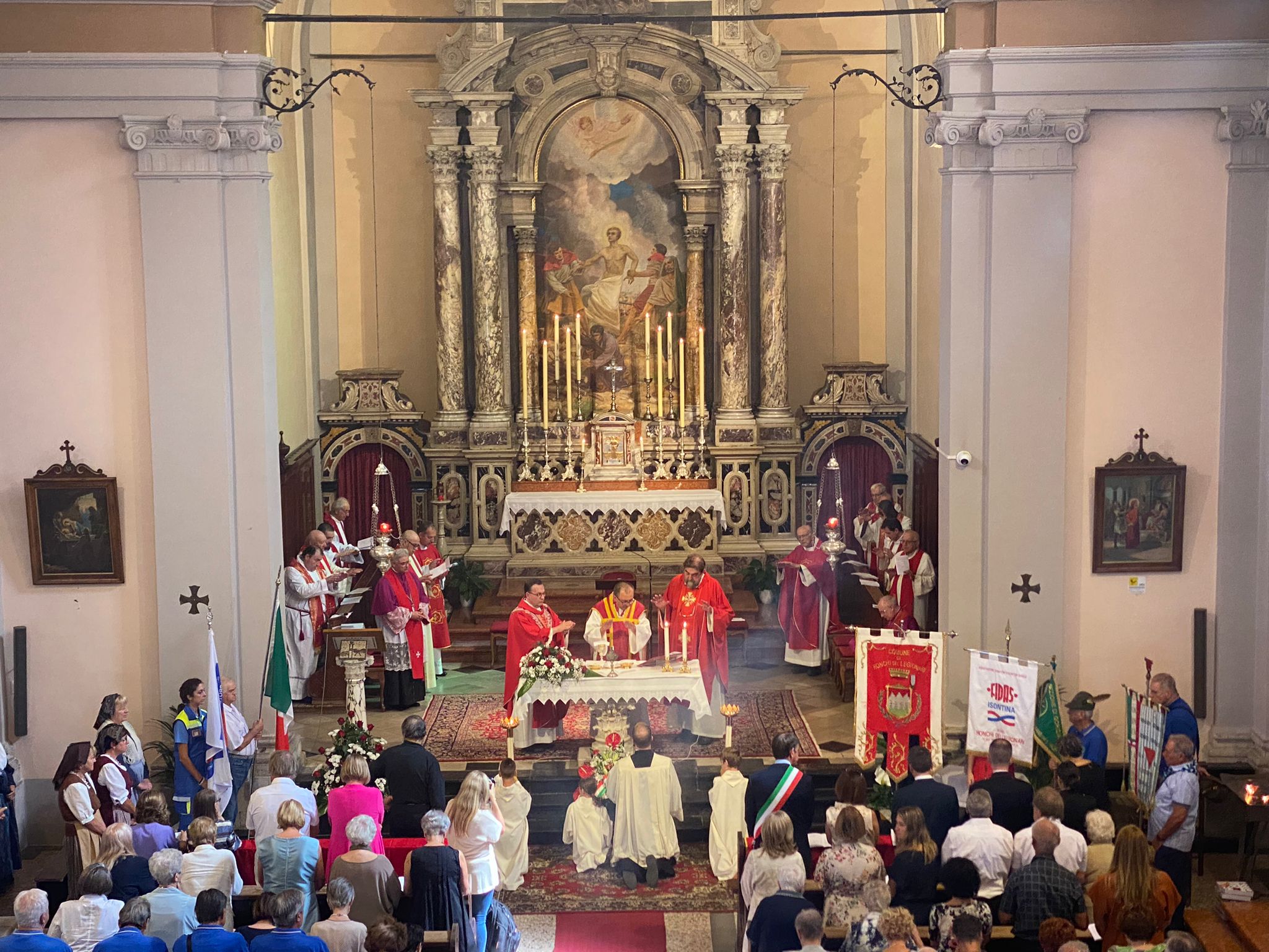 Immagine per Fede e cultura, la festa di San Lorenzo accende i riflettori sulle guerre a Ronchi