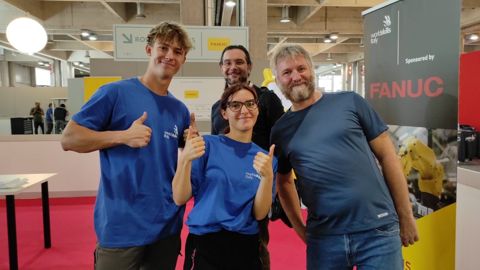 Quattro geni della robotica sul podio a Bolzano, premio targato Staranzano