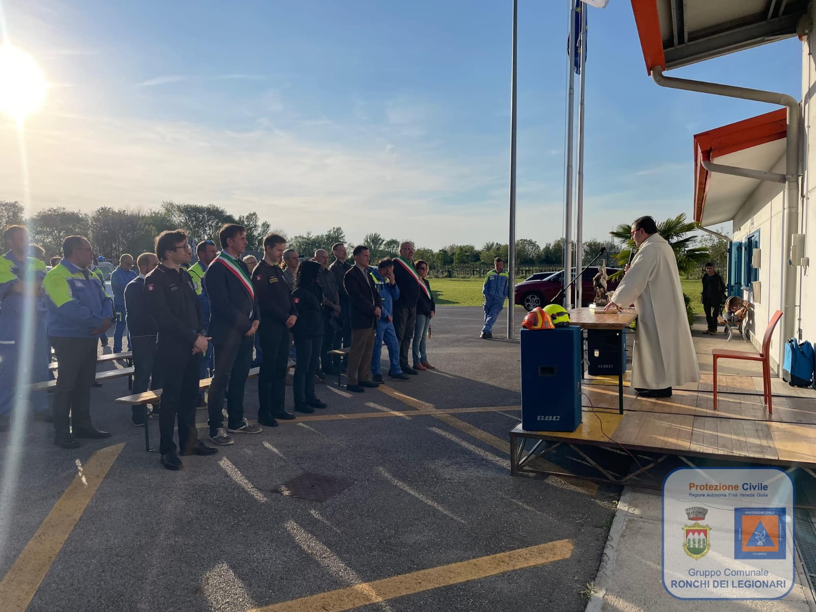 La Protezione civile celebra San Floriano, volontari del Carso uniti a Ronchi