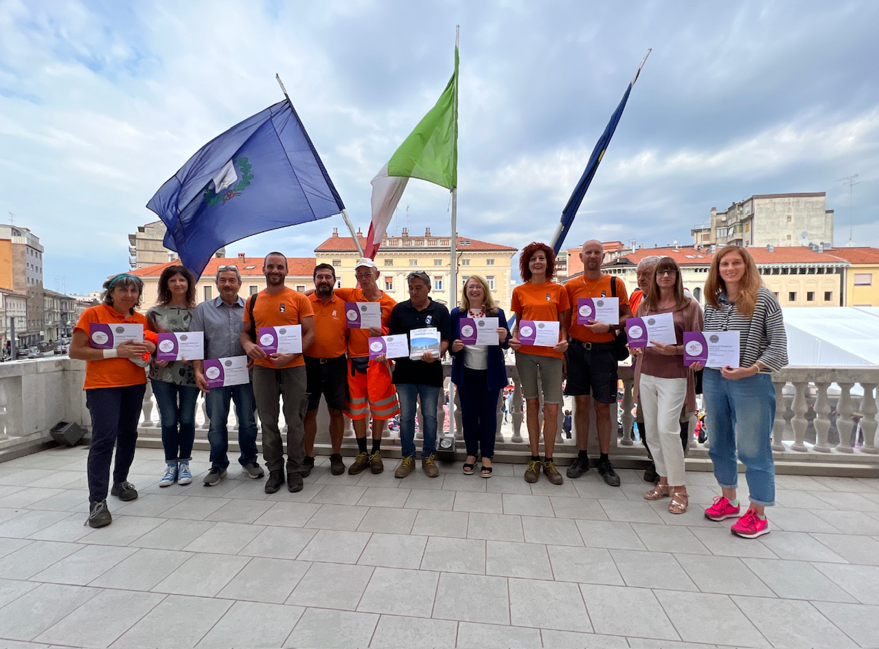 Immagine per Monfalcone vince con i suoi fiori, conquistato il Communities in Bloom 