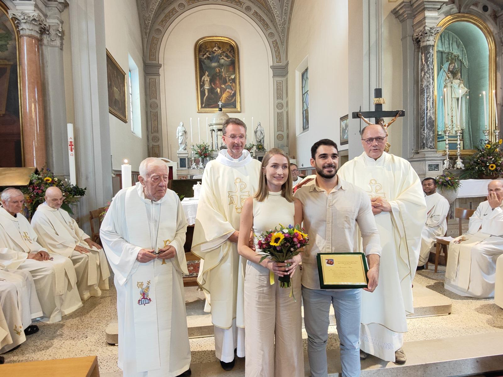 Immagine per San Rocco premia Hugo e Fernanda, esempio di integrazione di servizio alla comunità 