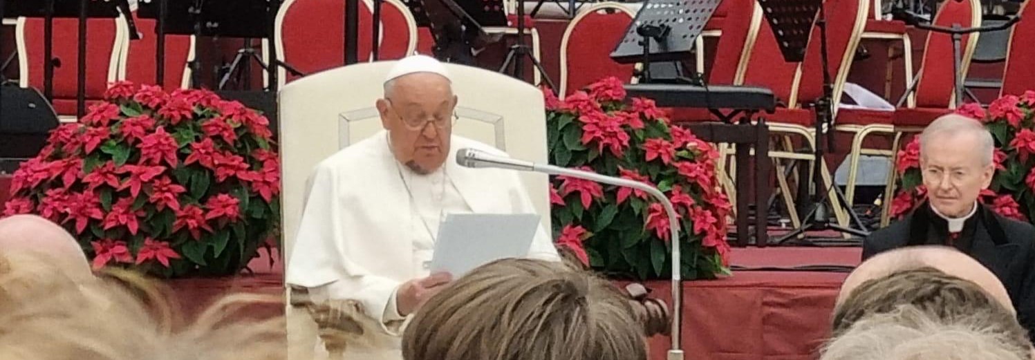 Immagine per Dal Papa il ringraziamento per il presepe di Grado, delegazione regionale in Aula Paolo VI