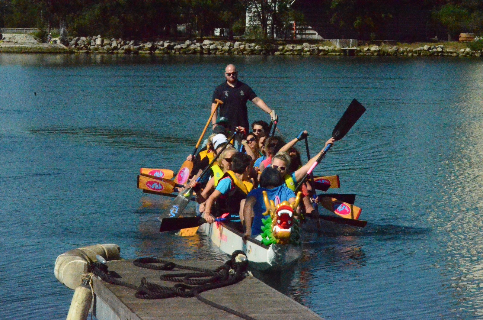 Immagine per Le mule del Drago in canoa per il benessere, sport nelle acque di Monfalcone