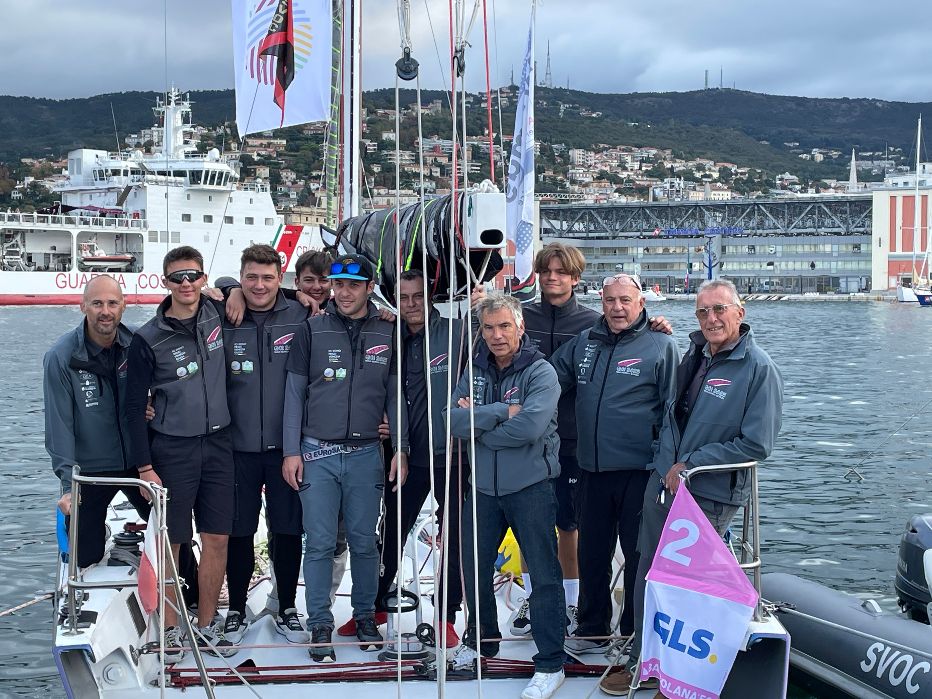 Immagine per L’equipaggio italosloveno Barraonda porta Go!2025 alla Barcolana