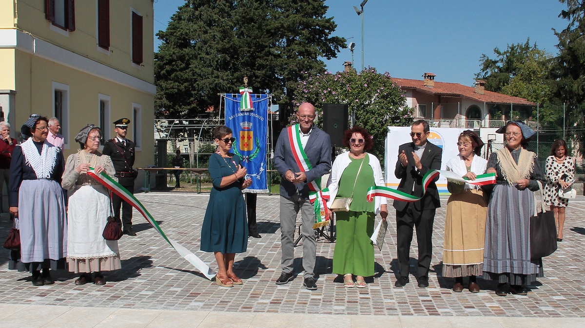 Ecco la nuova piazza di San Canzian tra festa e discordia, «ora valorizzare il turismo»