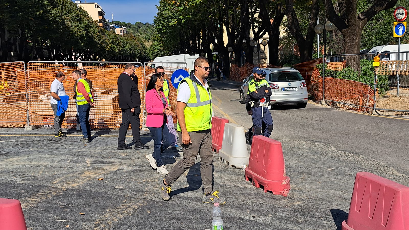 La nuova rotonda aperta al traffico a Monfalcone, «lavori fino al 31 dicembre» 