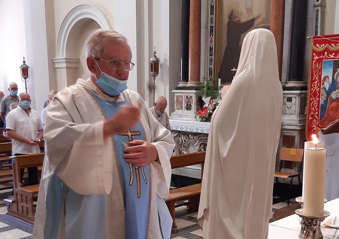 Immagine per Positivo al Covid don Bruno, il parroco di San Lorenzo. Stop alle messe fino a domenica prossima