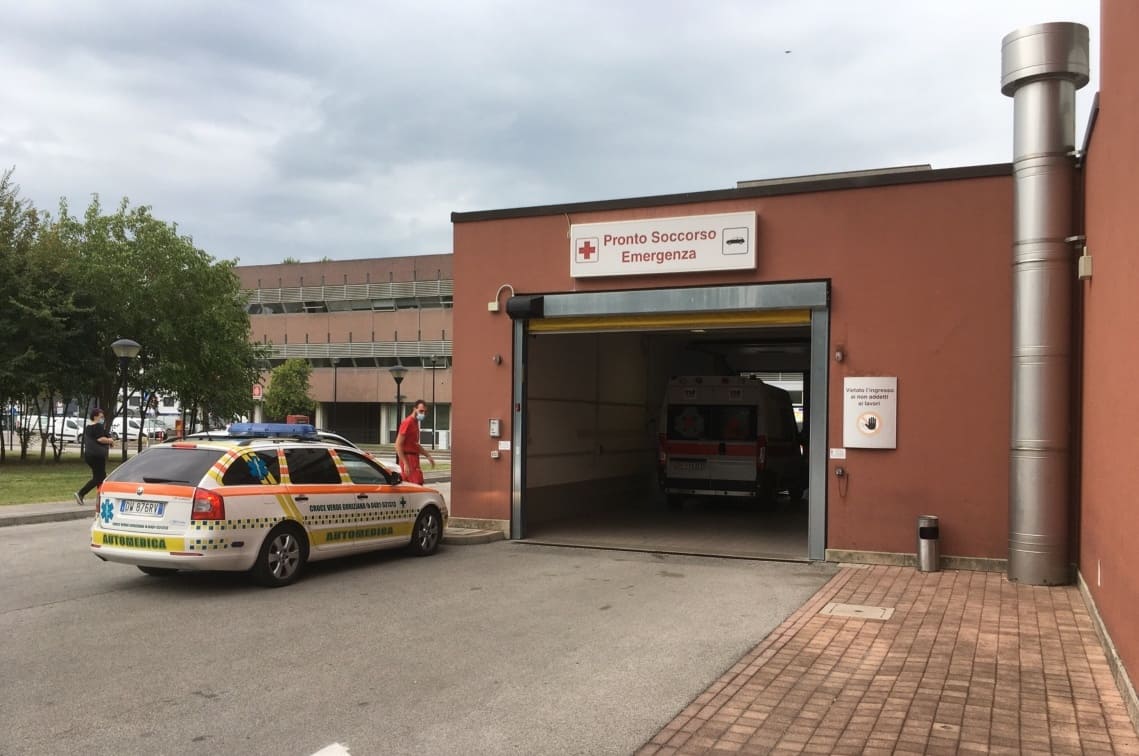 Immagine per Scontro tra auto e furgone a Ruda, un ferito in ospedale