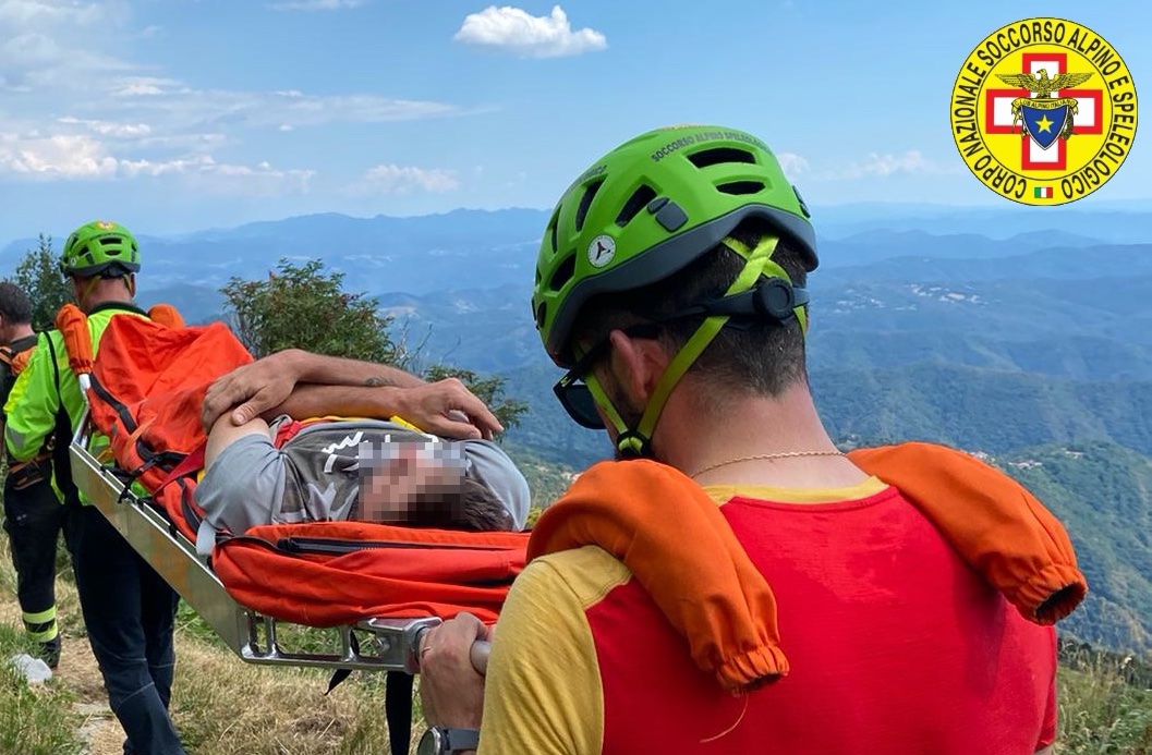 Immagine per Cade in bici dalla discesa sul monte Matajur, ferito istruttore goriziano