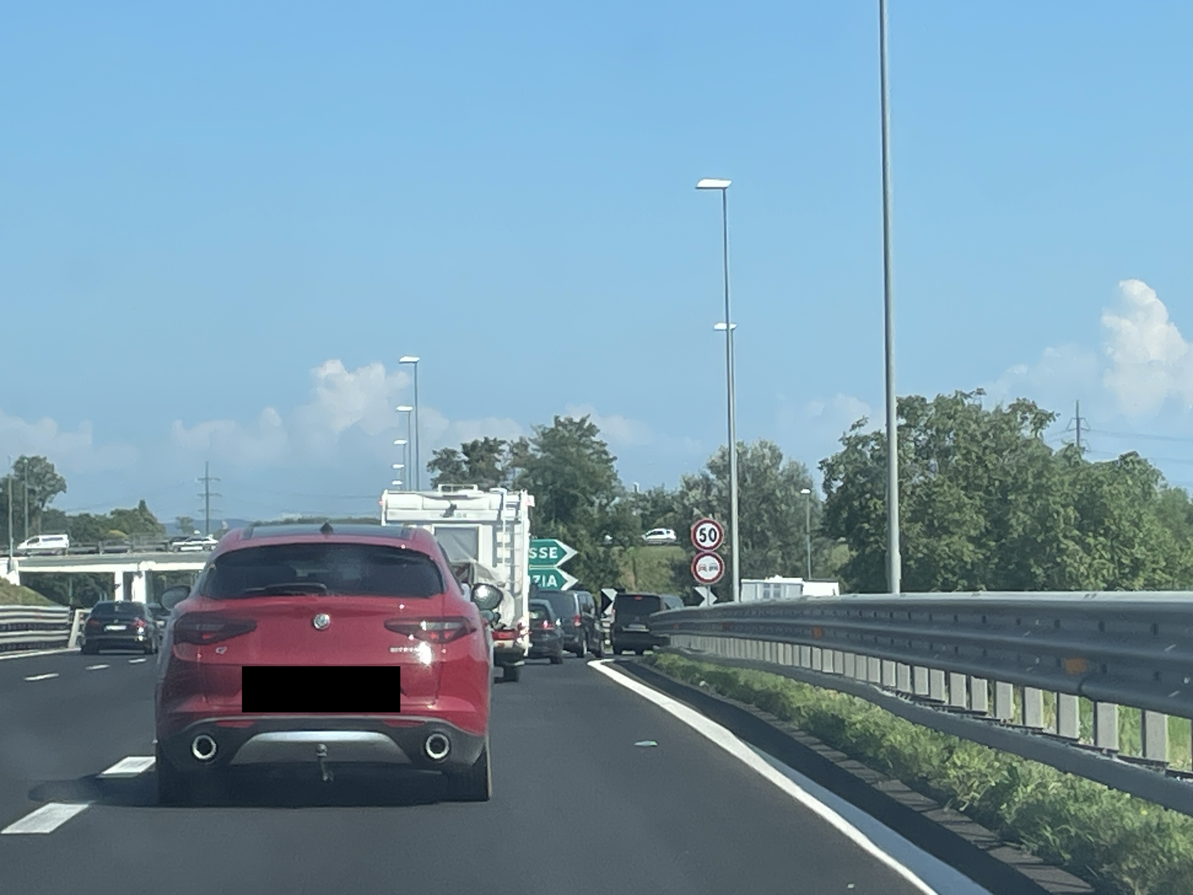 Immagine per Fine settimana da bollino rosso in autostrada A4, pronto bypass sulla Villesse-Gorizia