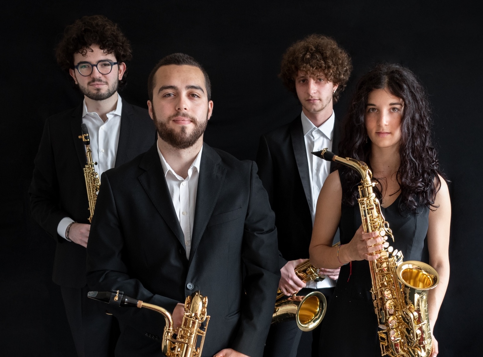 Immagine per Nei suoni dei luoghi, le note del Satèn Saxophone Quartet arrivano ad Aiello