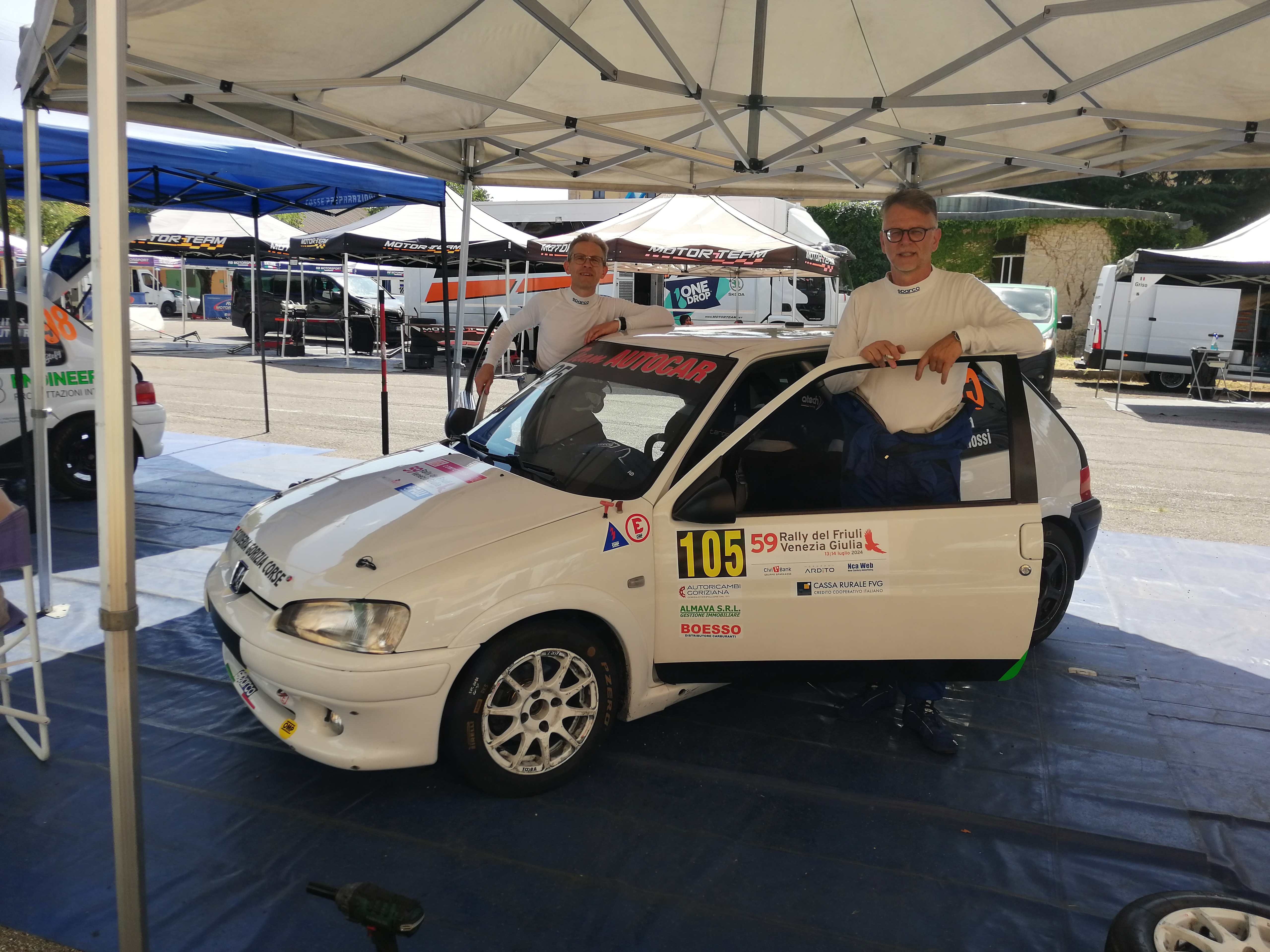 Immagine per Ritorna il Rally Piancavallo, partono le squadre e auto della scuderia Gorizia Corse