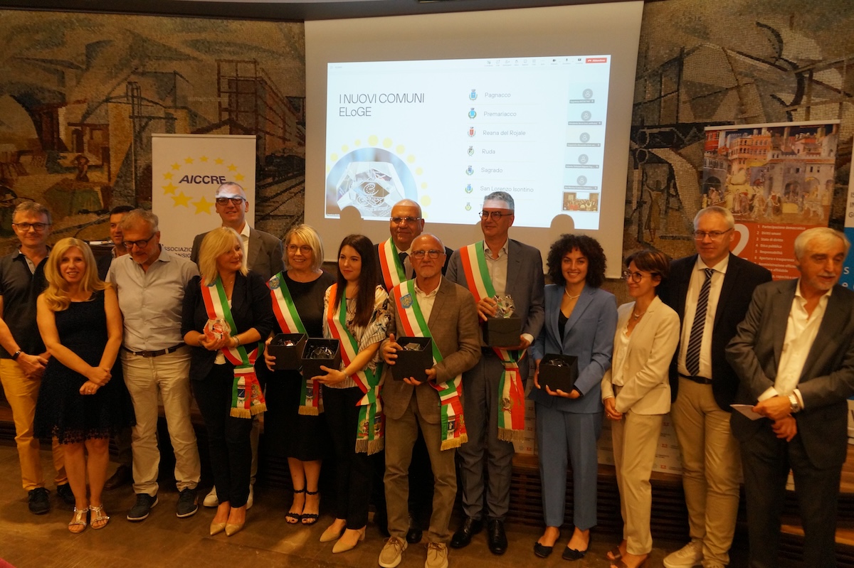 Comuni premiati da Aiccre per il buon governo, coinvolti 1200 cittadini in Fvg