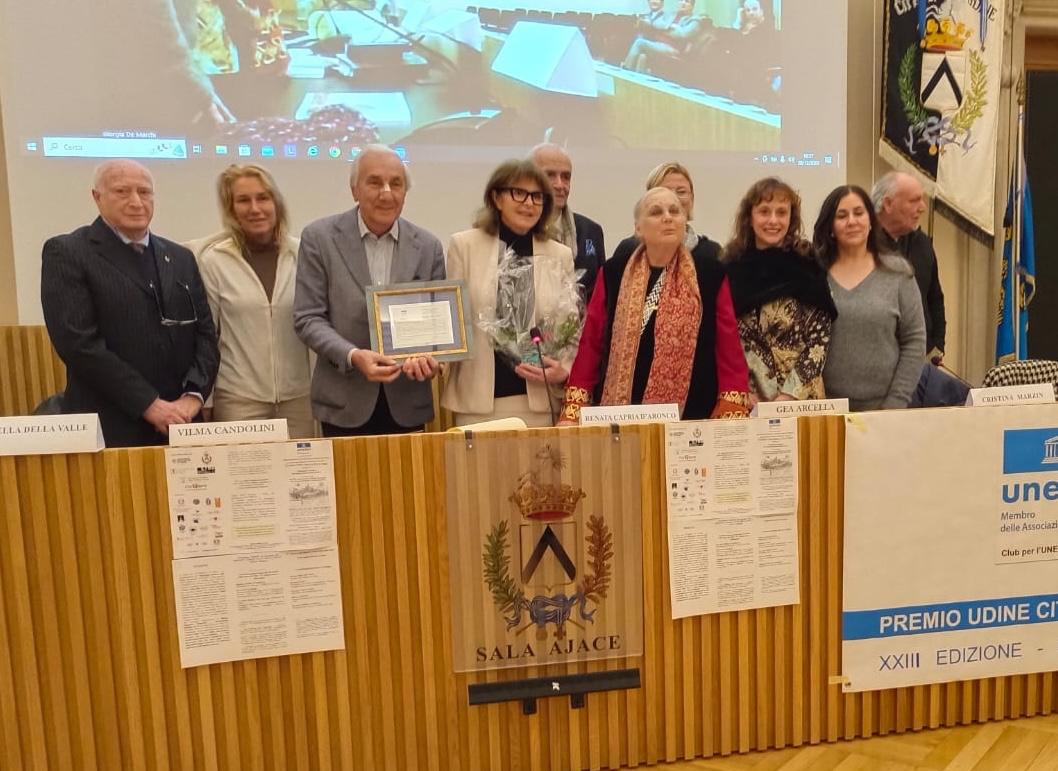 Immagine per Impegno nella cultura e lavoro, premio alla coppia Leopoldo e Mirella di Gradisca