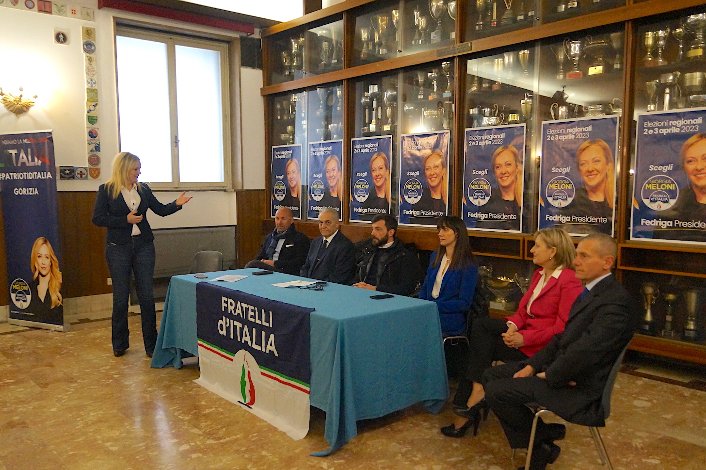Fratelli d'Italia presenta i suoi candidati a Gorizia, sfida nel centrodestra