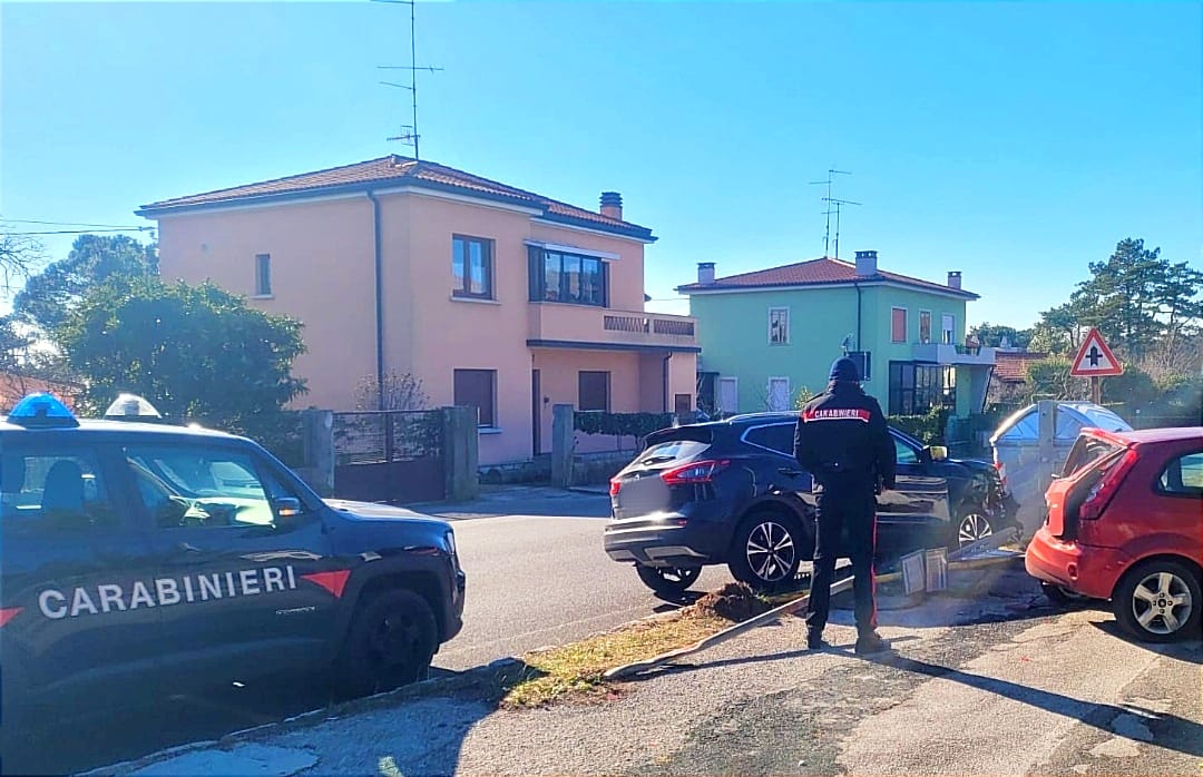 Immagine per Finisce con il suv contro i bidoni, illeso anziano di Monfalcone