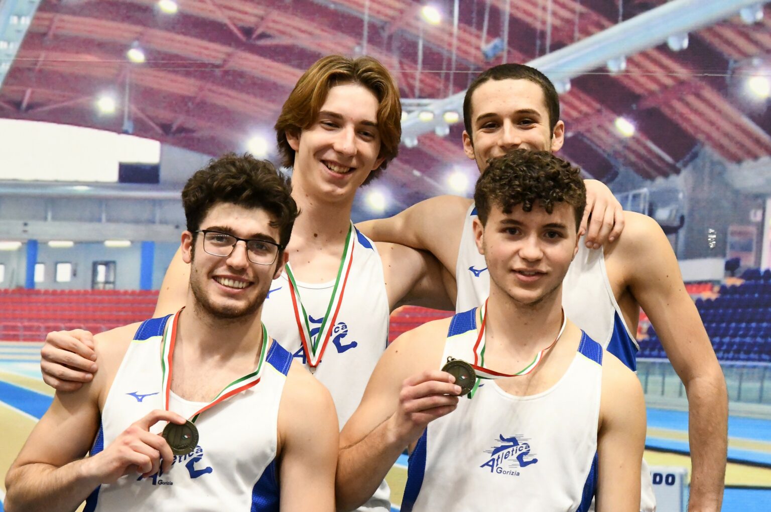 Campionati italiani indoor, bronzo per la staffetta all'Atletica Gorizia 