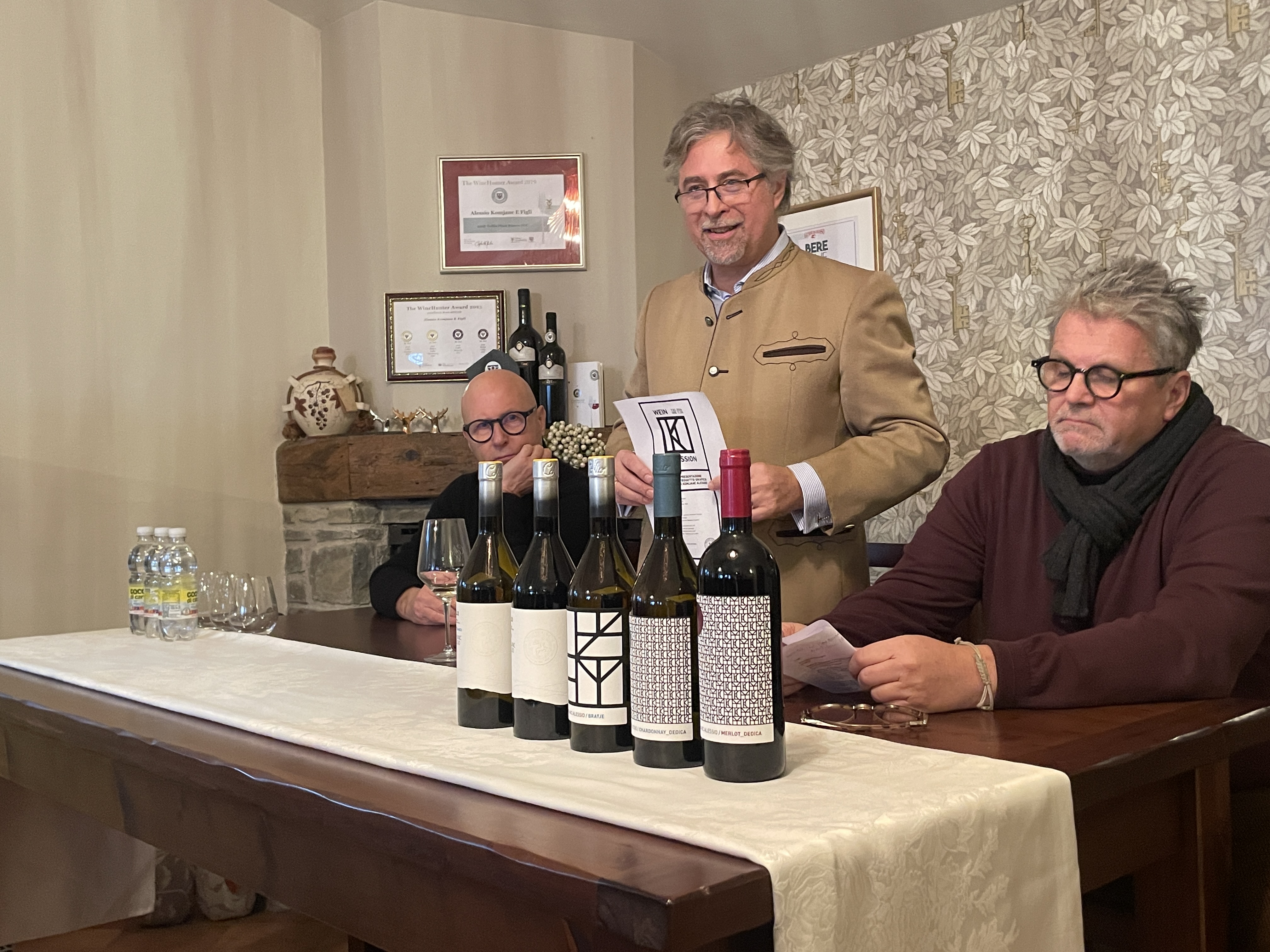 Immagine per La Wein Secession sui vini di Komjanc, 136 anni dopo quel «vino perfetto»