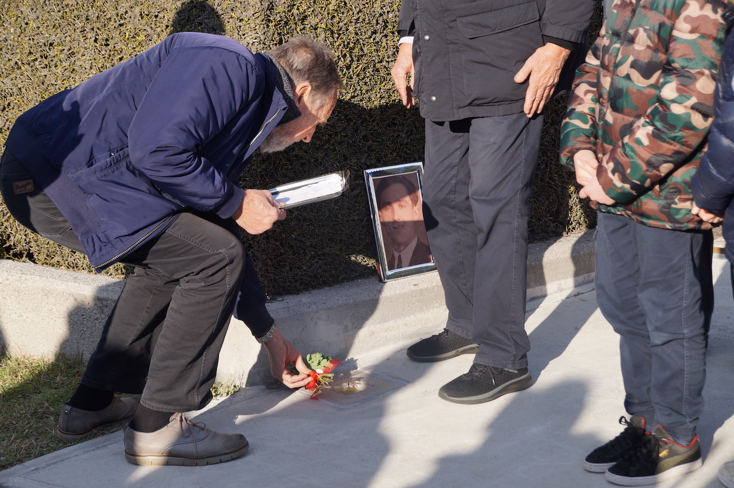 Immagine per L'abbraccio di Savogna a Peter e Alojz, deportati e uccisi nei lager