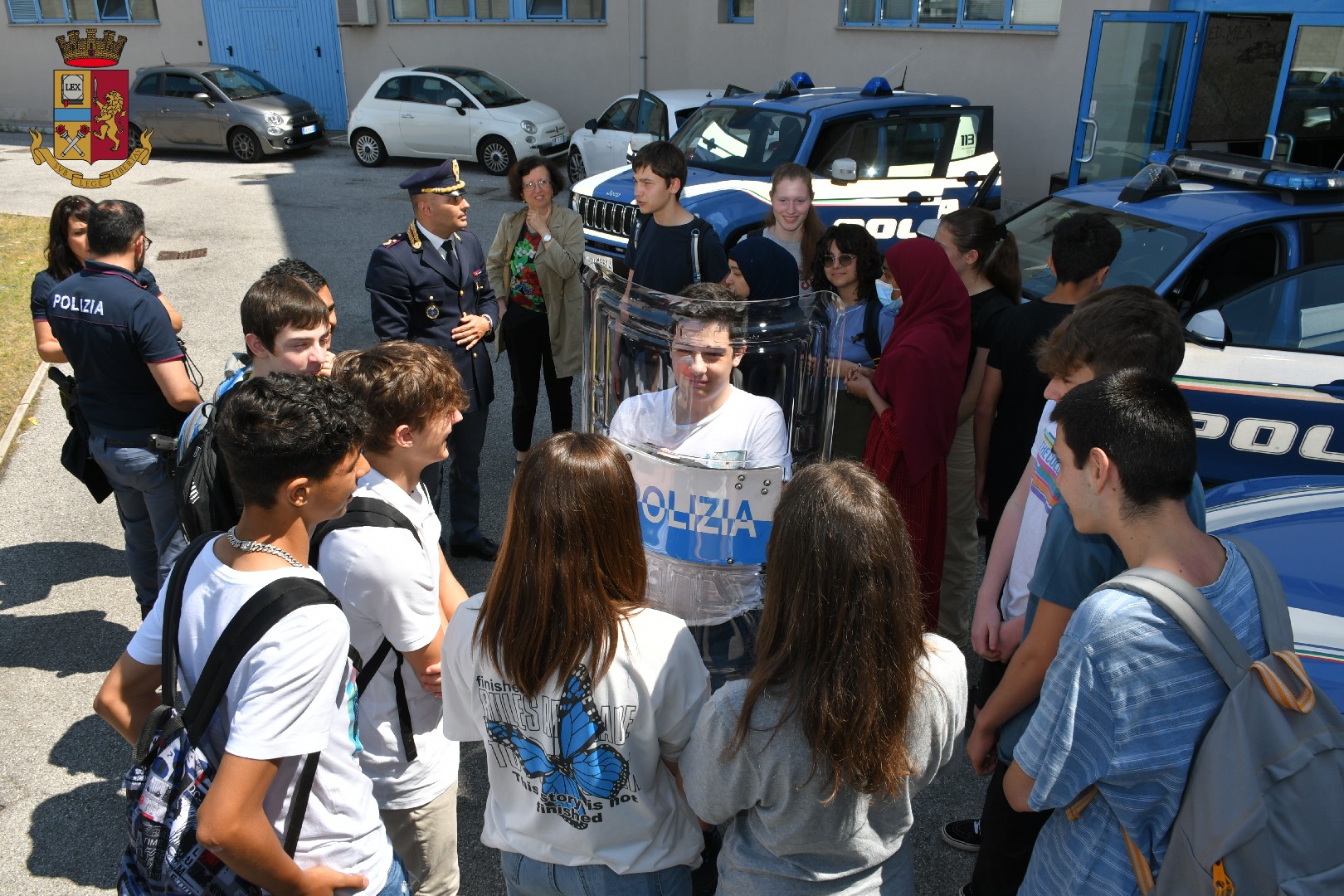 Monfalcone, a scuola in commissariato: ospiti gli studenti del Buonarroti