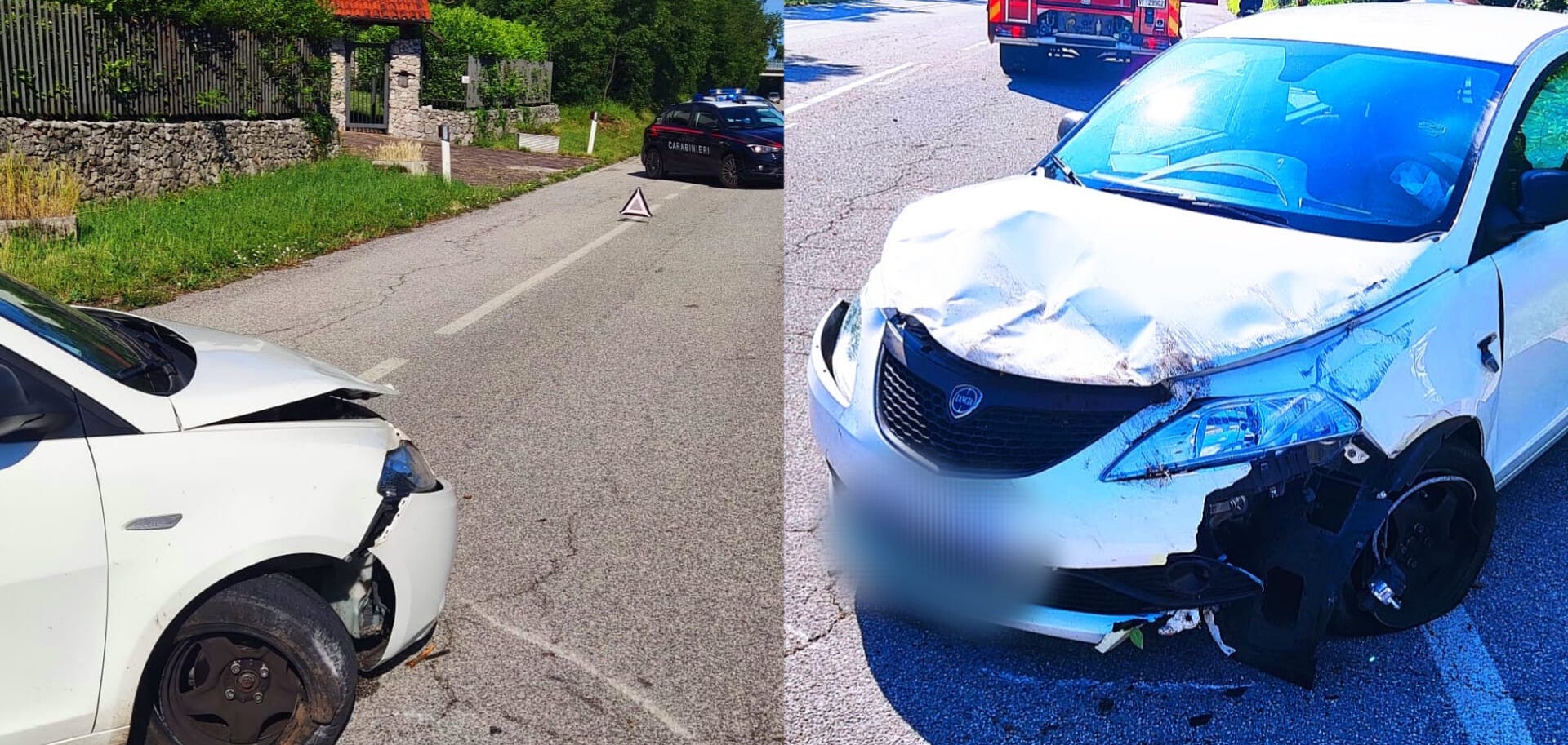 Perde il controllo dell'auto e distrugge la Lancia Y, ferito 19enne di Monfalcone