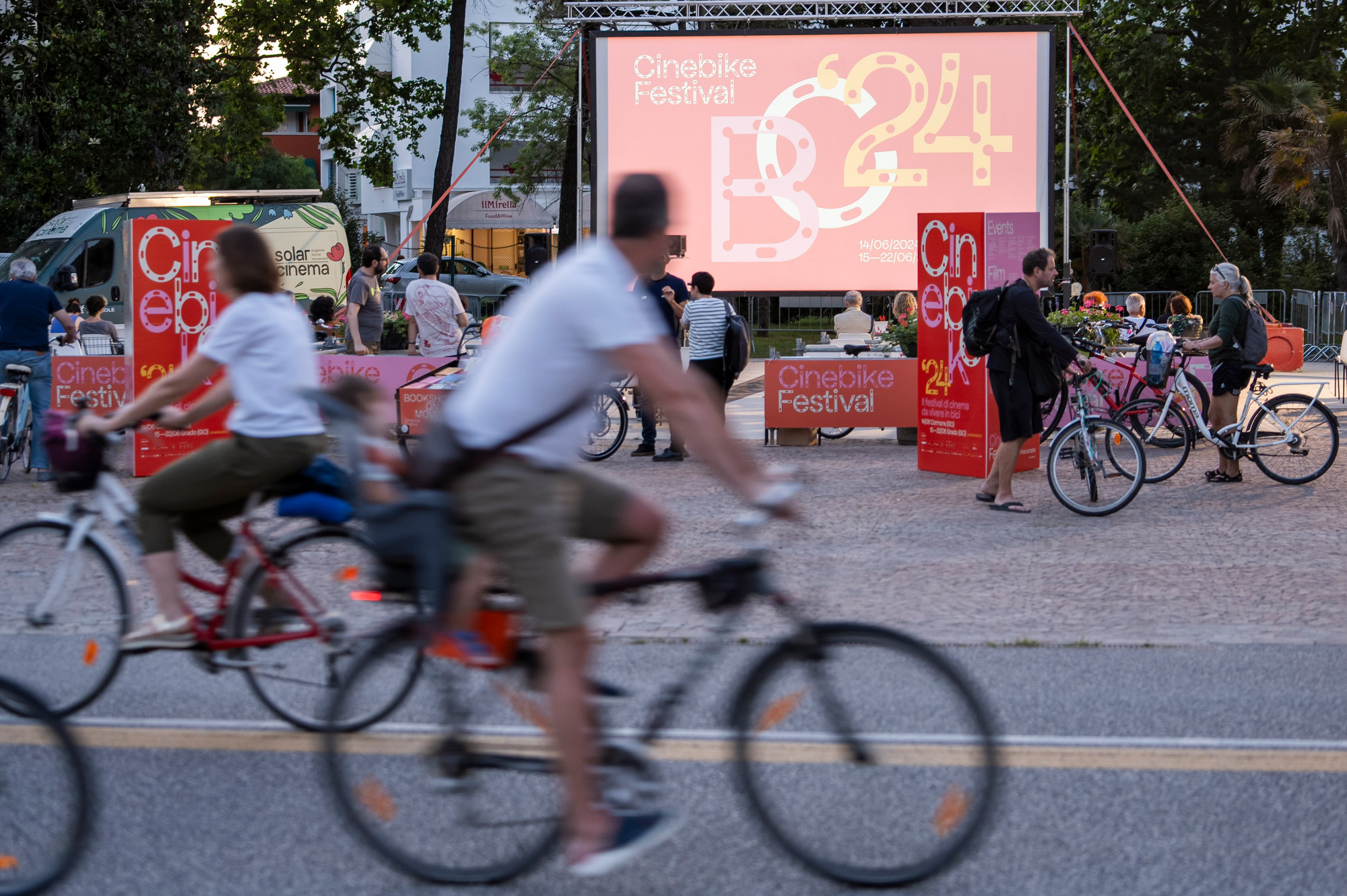 Immagine per Il clou del Cinebike festival a Grado, weekend di eventi e film da vedere in bici