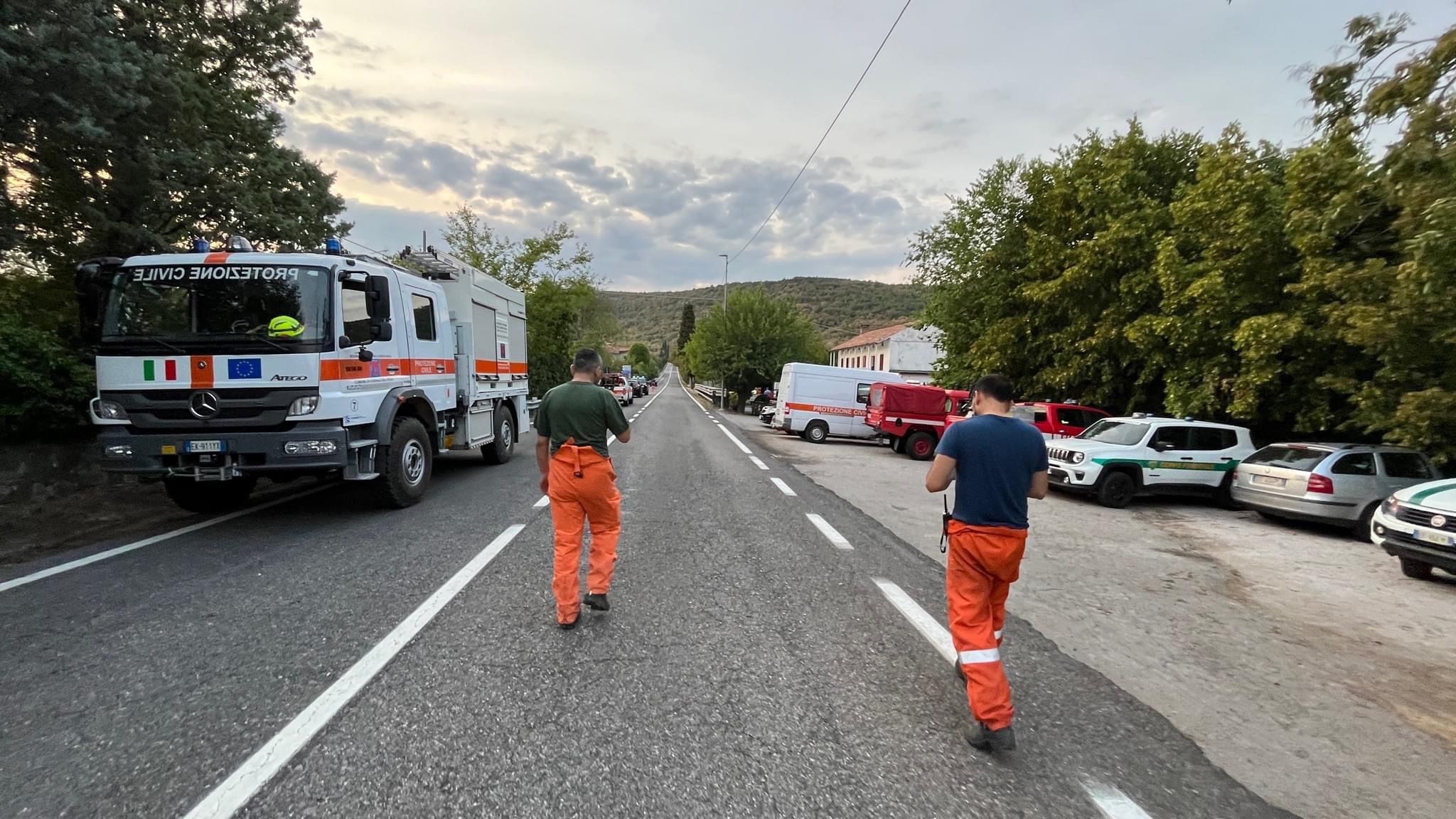 Rientro in casa a San Michele del Carso, pioggia non sufficiente 