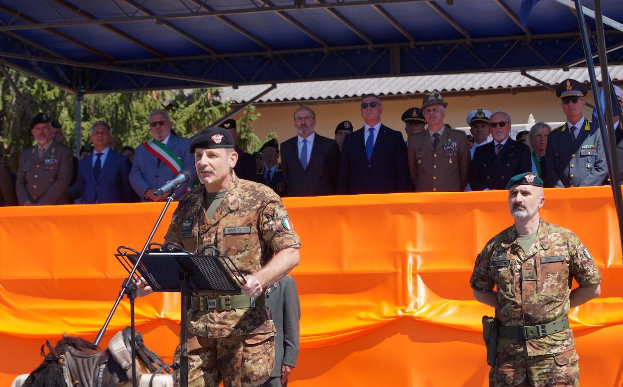 Cambio alla Pozzuolo, il generale Nicola Mandolesi nuovo comandante a Gorizia