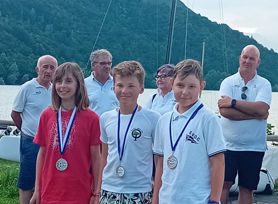 Immagine per Giovani talenti della vela tra le Dolomiti, medaglia d'oro a Tommaso di Sistiana