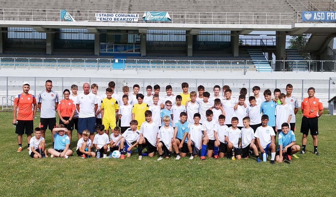 Immagine per Ragazzi a scuola di calcio con l'Udinese Academy, chiuso il camp della Pro Gorizia