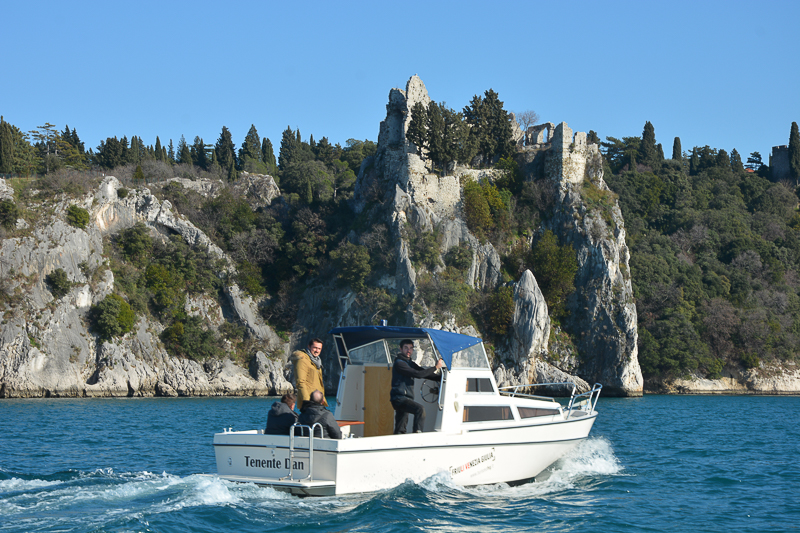Immagine per Escursioni in barca tra le risorgive del Timavo, nuovo tour in mare a Duino