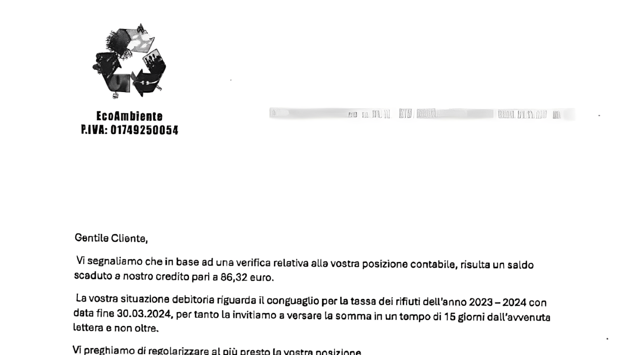 Immagine per Falsi solleciti online della Tari, Isontina ambiente denuncia la truffa a Gorizia